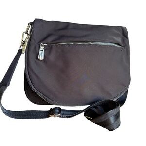 House of Harlow 1960 Nicole Richie Black Nylon Crossbody Shoulder Bag